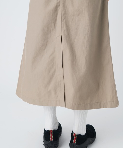 Snow Peak（スノーピーク）の「Snow Peak / Light Dobby Cloth Skirt ライトドビークロススカート（スカート・レディース・ブラック/グレイッシュベージュ/アーミー・1/2/3）」の13枚目の写真