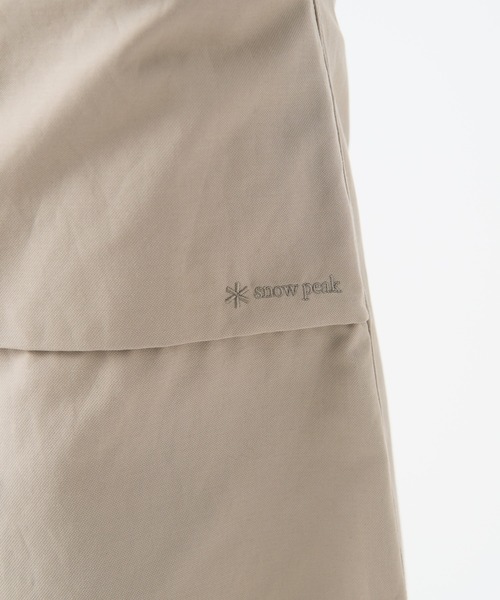 Snow Peak（スノーピーク）の「Snow Peak / Light Dobby Cloth Skirt ライトドビークロススカート（スカート・レディース・ブラック/グレイッシュベージュ/アーミー・1/2/3）」の10枚目の写真
