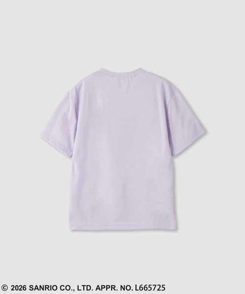 sanrio(サンリオ)の「サンリオキャラクターズスパンコールTシャツ(Tシャツ/カットソー・キッズ・ホワイト/ラベンダー/サックスブルー/ブルー/パープル・100cm/110cm/120cm/130cm/140cm/150cm/160cm)」の13枚目の写真