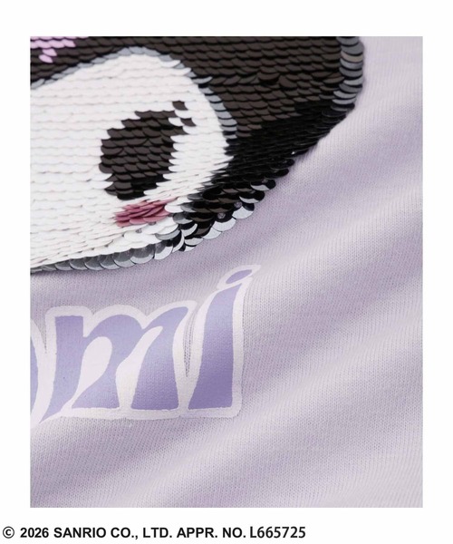 sanrio(サンリオ)の「サンリオキャラクターズスパンコールTシャツ(Tシャツ/カットソー・キッズ・ホワイト/ラベンダー/サックスブルー/ブルー/パープル・100cm/110cm/120cm/130cm/140cm/150cm/160cm)」の18枚目の写真