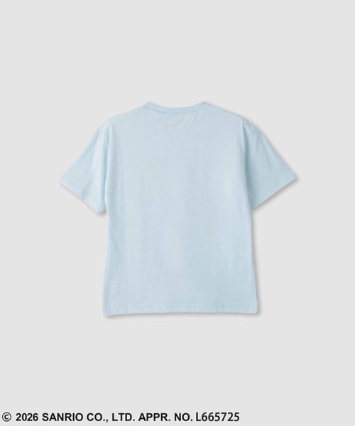 sanrio(サンリオ)の「サンリオキャラクターズスパンコールTシャツ(Tシャツ/カットソー・キッズ・ホワイト/ラベンダー/サックスブルー/ブルー/パープル・100cm/110cm/120cm/130cm/140cm/150cm/160cm)」の19枚目の写真