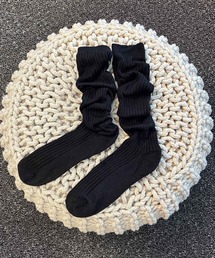 ad thie（アドティエ）の「ベーシック シアー リブ ハイソックス（ソックス/靴下）」