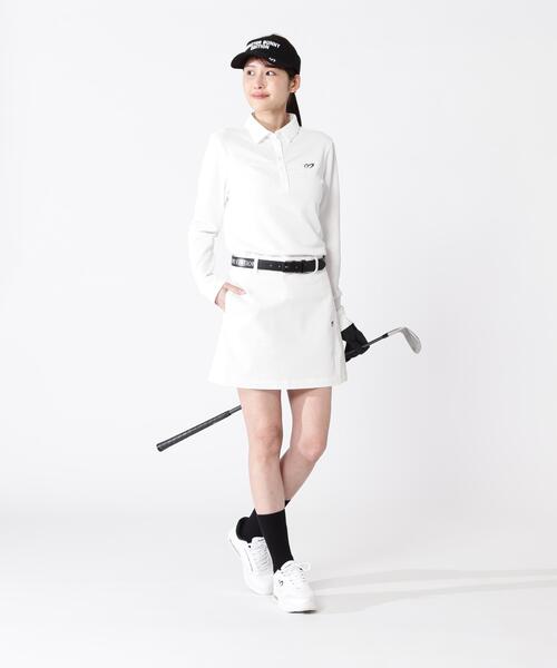 MASTER BUNNY EDITION（マスターバニーエディション）の「【MASTER BUNNY EDITION】３６Ｇニットサッカー（ポロシャツ・レディース・ブラック/グレー系その他/ホワイト・SMALL/LARGE/MEDIUM）」の22枚目の写真