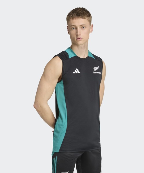 adidas（アディダス）の「オールブラックス シングレット / アディダス adidas（タンクトップ・メンズ・ブラック・X-LARGE/SMALL/LARGE/3XL/XX-LARGE）」の5枚目の写真