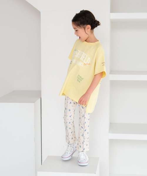 LEPSIM(レプシィム)の「【KIDS】花柄カットフレアパンツ 644476(その他パンツ・キッズ・ブラック/アイボリー・120/130/140)」の10枚目の写真