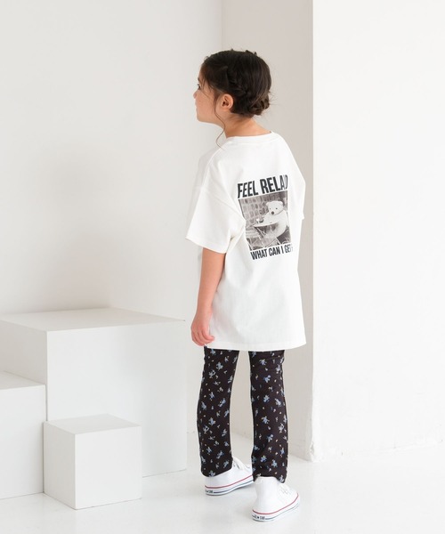 LEPSIM(レプシィム)の「【KIDS】花柄カットフレアパンツ 644476(その他パンツ・キッズ・ブラック/アイボリー・120/130/140)」の17枚目の写真