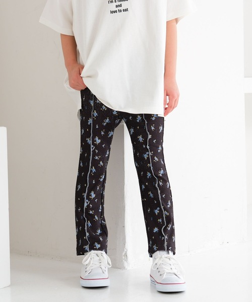LEPSIM(レプシィム)の「【KIDS】花柄カットフレアパンツ 644476(その他パンツ・キッズ・ブラック/アイボリー・120/130/140)」の18枚目の写真