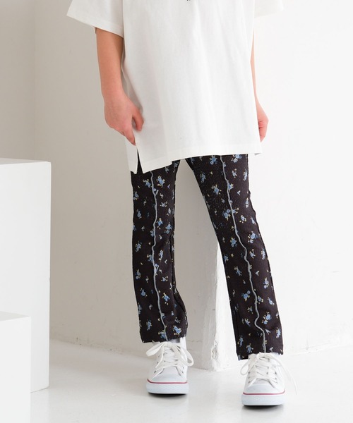 LEPSIM(レプシィム)の「【KIDS】花柄カットフレアパンツ 644476(その他パンツ・キッズ・ブラック/アイボリー・120/130/140)」の20枚目の写真
