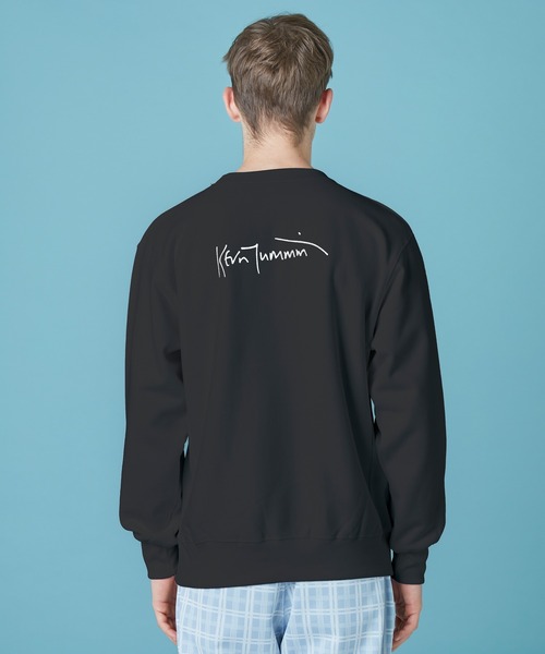 EIGHTAM（エイタム）の「【8】【EIGHTAM】Kevin Cummins Bjork long CROW SW（スウェット・メンズ・ブラック・LARGE/MEDIUM）」の3枚目の写真