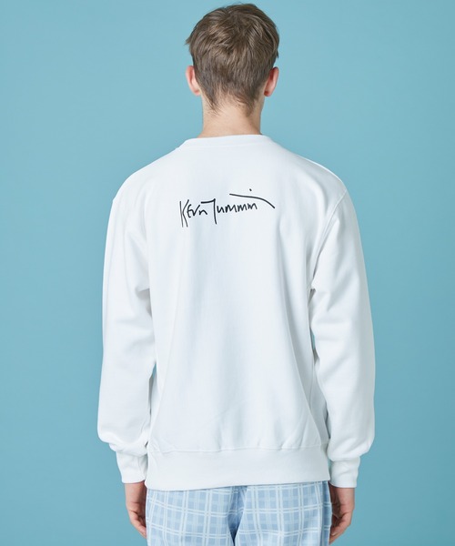 EIGHTAM（エイタム）の「【8】【EIGHTAM】Kevin Cummins Bjork long CROW SW（スウェット・メンズ・ブラック・LARGE/MEDIUM）」の2枚目の写真