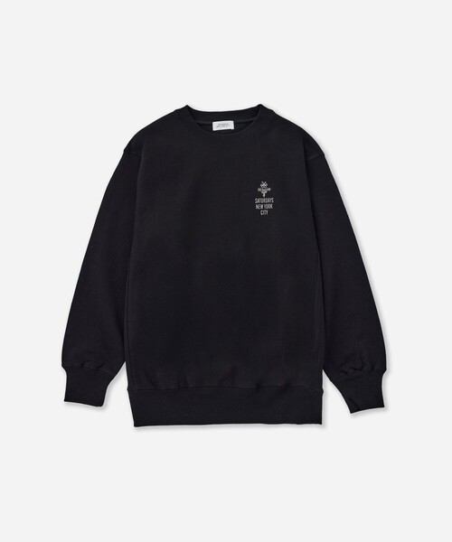 Saturdays NYC(サタデーズ ニューヨークシティ )の「NUTS ART WORKS × Saturdays NYC Sweatshirt(スウェット・メンズ・グレー/ブラック/ブルー・XL/M)」の12枚目の写真