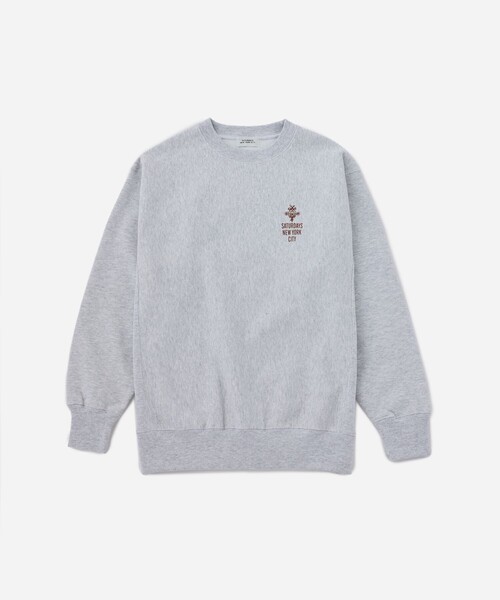 Saturdays NYC(サタデーズ ニューヨークシティ )の「NUTS ART WORKS × Saturdays NYC Sweatshirt(スウェット・メンズ・グレー/ブラック/ブルー・XL/M)」の13枚目の写真
