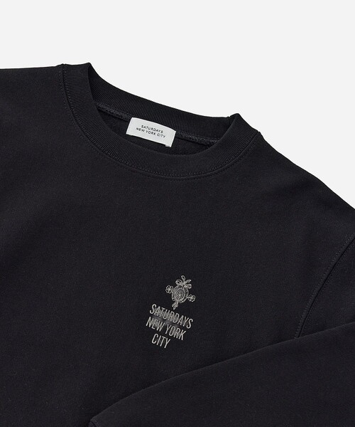 Saturdays NYC(サタデーズ ニューヨークシティ )の「NUTS ART WORKS × Saturdays NYC Sweatshirt(スウェット・メンズ・グレー/ブラック/ブルー・XL/M)」の16枚目の写真