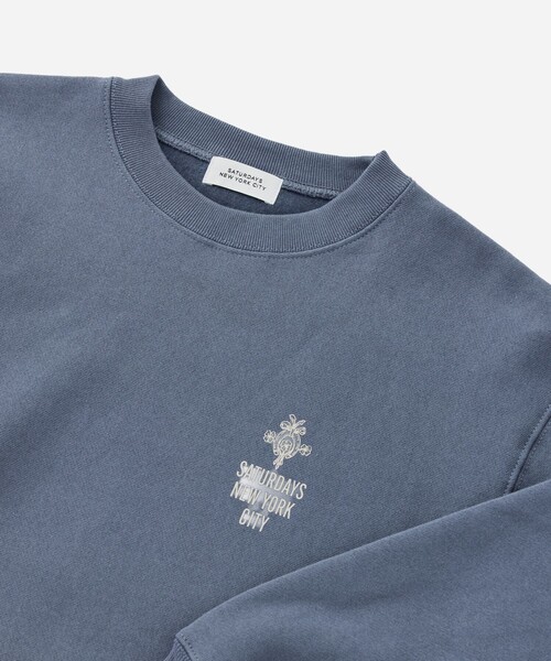 Saturdays NYC(サタデーズ ニューヨークシティ )の「NUTS ART WORKS × Saturdays NYC Sweatshirt(スウェット・メンズ・グレー/ブラック/ブルー・XL/M)」の18枚目の写真