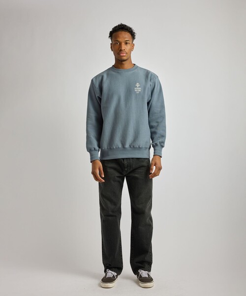 Saturdays NYC(サタデーズ ニューヨークシティ )の「NUTS ART WORKS × Saturdays NYC Sweatshirt(スウェット・メンズ・グレー/ブラック/ブルー・XL/M)」の6枚目の写真