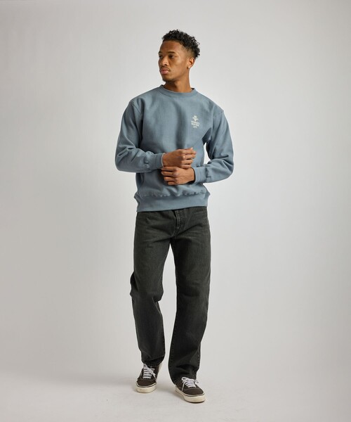 Saturdays NYC(サタデーズ ニューヨークシティ )の「NUTS ART WORKS × Saturdays NYC Sweatshirt(スウェット・メンズ・グレー/ブラック/ブルー・XL/M)」の10枚目の写真