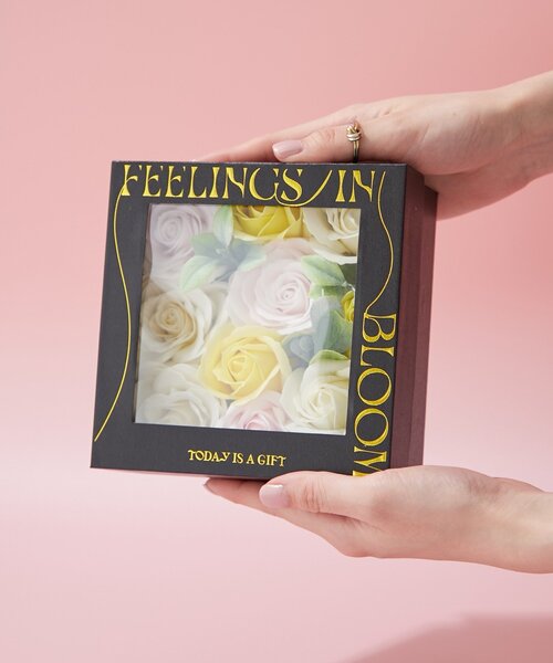 BIRTHDAY BAR（バースデイバー）の「Flower Box　ソープフラワーボックス（石鹸/ボディソープ・レディース・パープル/ピンク・0）」の4枚目の写真