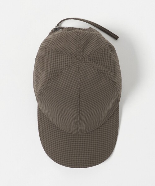 UNITED ARROWS（ユナイテッドアローズ）の「ギンガムチェック キャップ UV（キャップ・レディース・ネイビー/ブラウン系/ブラック・FREE）」の17枚目の写真