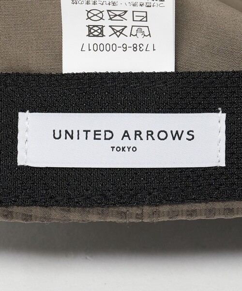 UNITED ARROWS（ユナイテッドアローズ）の「ギンガムチェック キャップ UV（キャップ・レディース・ネイビー/ブラウン系/ブラック・FREE）」の22枚目の写真