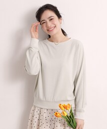 ITS'DEMO | 【手洗い可】ラメポンチドルマンプルオーバー(Tシャツ/カットソー)