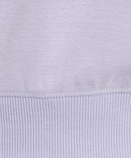 ITS'DEMO（イッツデモ）の「【手洗い可】ラメポンチドルマンプルオーバー（Tシャツ/カットソー・レディース・ネイビー/サックスブルー/オフホワイト/ライトベージュ/ネイビー系・00）」の14枚目の写真