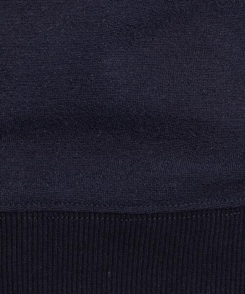 ITS'DEMO（イッツデモ）の「【手洗い可】ラメポンチドルマンプルオーバー（Tシャツ/カットソー・レディース・ネイビー/サックスブルー/オフホワイト/ライトベージュ/ネイビー系・00）」の18枚目の写真