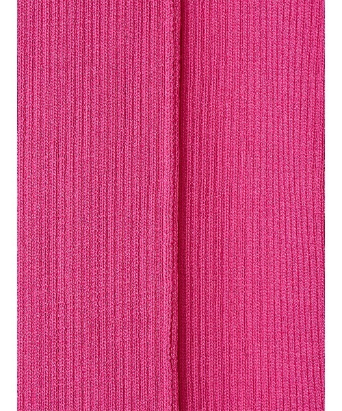 soduk(スドーク)の「slit knit trousers(その他パンツ・レディース・ブラック/ピンク・MEDIUM)」の5枚目の写真