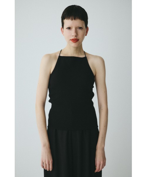 HeRIN.CYE(ヘリンドットサイ)の「Bi color cord camisole バイカラーコードキャミソール(キャミソール・レディース・オフホワイト/ベージュ/ブラック/ライム・FREE)」の3枚目の写真