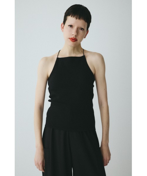 HeRIN.CYE(ヘリンドットサイ)の「Bi color cord camisole バイカラーコードキャミソール(キャミソール・レディース・オフホワイト/ベージュ/ブラック/ライム・FREE)」の10枚目の写真