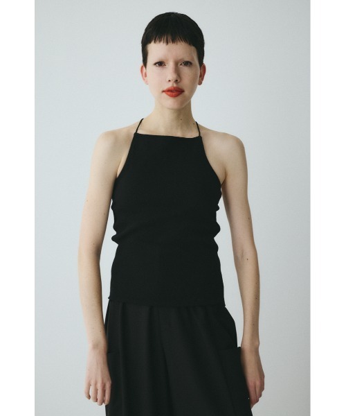 HeRIN.CYE(ヘリンドットサイ)の「Bi color cord camisole バイカラーコードキャミソール(キャミソール・レディース・オフホワイト/ベージュ/ブラック/ライム・FREE)」の11枚目の写真