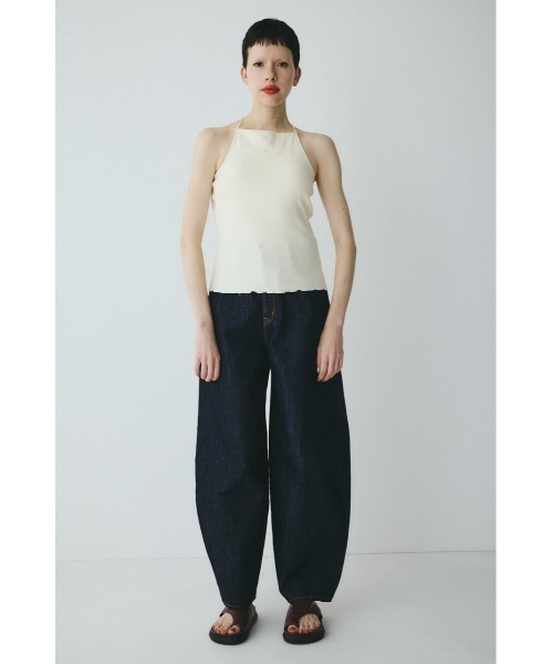 HeRIN.CYE(ヘリンドットサイ)の「Bi color cord camisole バイカラーコードキャミソール(キャミソール・レディース・オフホワイト/ベージュ/ブラック/ライム・FREE)」の21枚目の写真