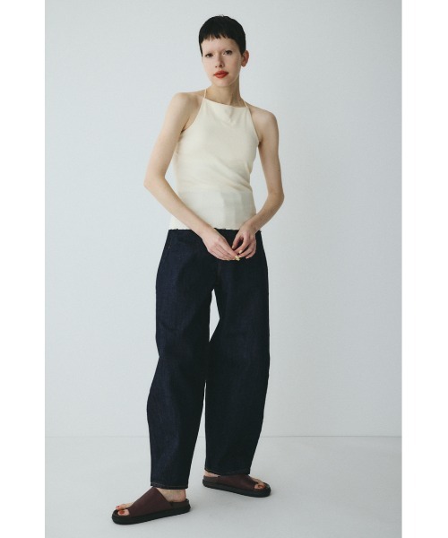 HeRIN.CYE(ヘリンドットサイ)の「Bi color cord camisole バイカラーコードキャミソール(キャミソール・レディース・オフホワイト/ベージュ/ブラック/ライム・FREE)」の22枚目の写真