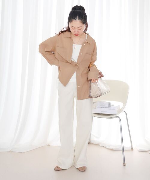 le.coeur blanc（ルクールブラン）の「Healthy DENIM Quiche（その他パンツ・レディース・ベージュ系その他/ピンクベージュ・36/37）」の18枚目の写真