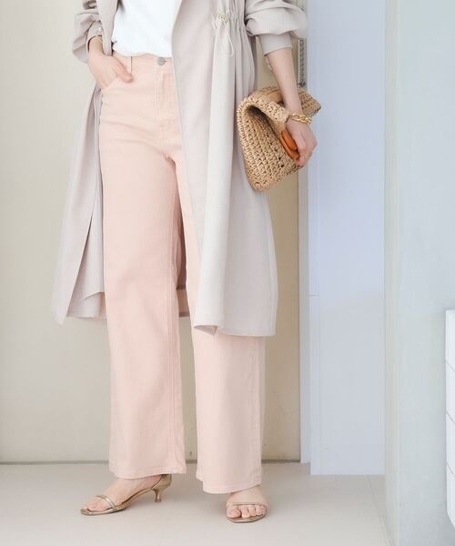 le.coeur blanc（ルクールブラン）の「Healthy DENIM Quiche（その他パンツ・レディース・ベージュ系その他/ピンクベージュ・36/37）」の12枚目の写真