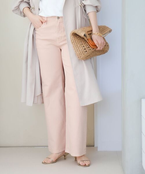 le.coeur blanc（ルクールブラン）の「Healthy DENIM Quiche（その他パンツ・レディース・ベージュ系その他/ピンクベージュ・36/37）」の11枚目の写真