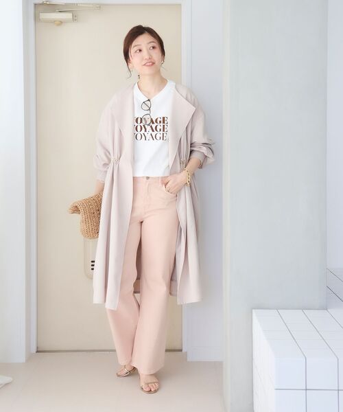 le.coeur blanc（ルクールブラン）の「Healthy DENIM Quiche（その他パンツ・レディース・ベージュ系その他/ピンクベージュ・36/37）」の10枚目の写真