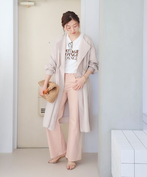 le.coeur blanc（ルクールブラン）の「Healthy DENIM Quiche（その他パンツ・レディース・ベージュ系その他/ピンクベージュ・36/37）」の9枚目の写真