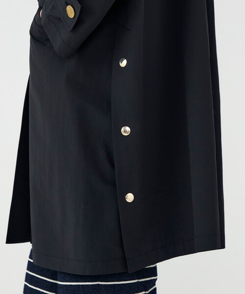 Mackintosh(マッキントッシュ)の「【別注】MACKINTOSH HUMBIE LONG コート(ステンカラーコート・レディース・ブラック/ライトベージュ・6)」の15枚目の写真