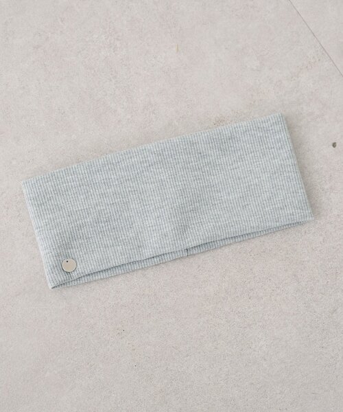 mystic(ミスティック)の「チャーム付きヘアバンド(ヘアバンド・レディース・グレー/ブラック・ONE SIZE)」の7枚目の写真