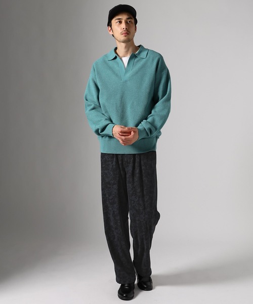 BAYFLOW（ベイフロー）の「オーバーパターンパンツ（その他パンツ・メンズ・ブラウン/ブラック・MEDIUM/LARGE）」の3枚目の写真