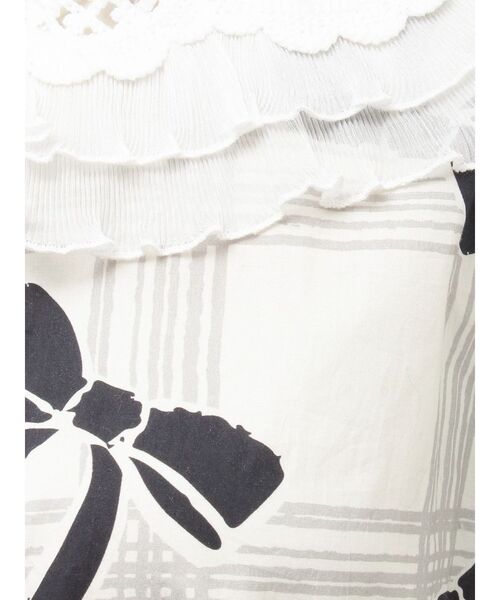 merry jenny(メリージェニー)の「ribbonレースカラーシャツワンピース(ワンピース・レディース・ネイビー/アイボリー・FREE)」の16枚目の写真