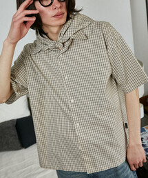 PUBLUX | PUBLUX/パブリュクス LOVE POP STUDIO　スカーフ付きハーフスリーブシャツ　限定展開(シャツ/ブラウス)