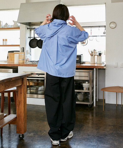 PUBLUX（パブリュクス）の「PUBLUX/パブリュクス LOVE POP STUDIO　スカーフ付きハーフスリーブシャツ　限定展開（シャツ/ブラウス・メンズ・サックスブルー/ベージュ/ブルー・LARGE/MEDIUM/SMALL）」の22枚目の写真