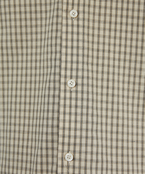 PUBLUX（パブリュクス）の「PUBLUX/パブリュクス LOVE POP STUDIO　スカーフ付きハーフスリーブシャツ　限定展開（シャツ/ブラウス・メンズ・サックスブルー/ベージュ/ブルー・LARGE/MEDIUM/SMALL）」の11枚目の写真