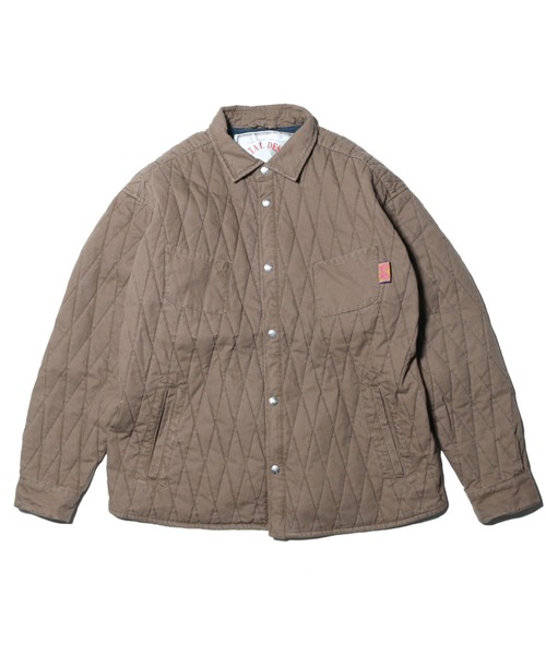 NATAL DESIGN(ネイタルデザイン)の「QUILT SHIRTS DIAMOND(デニムジャケット・メンズ・グリーン/グレー/ブラウン・LARGE/MEDIUM/SMALL)」の2枚目の写真