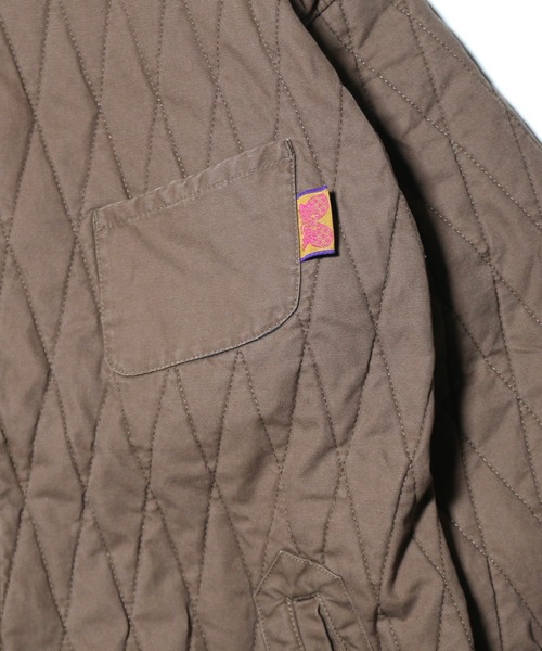 NATAL DESIGN(ネイタルデザイン)の「QUILT SHIRTS DIAMOND(デニムジャケット・メンズ・グリーン/グレー/ブラウン・LARGE/MEDIUM/SMALL)」の5枚目の写真