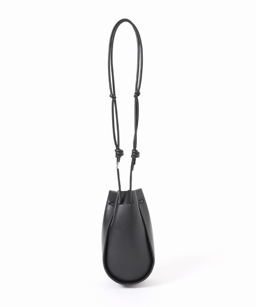 journal standard L'essage(ジャーナルスタンダードレサージュ)の「【ITTI/イッチ】HERRIE KINCHAKU POUCH-GPM/RAPTO FLE:バッグ(ショルダーバッグ・レディース・ブラック・FREE)」の5枚目の写真