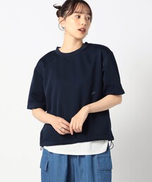 テック素材 半袖カットソー