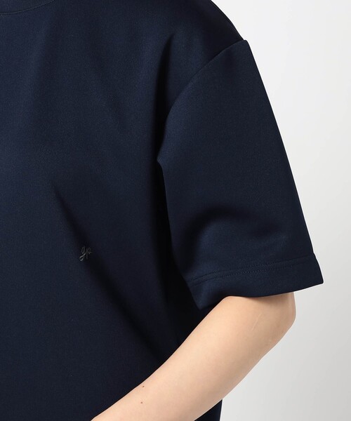 Grand PARK(グランドパーク)の「テック素材 半袖カットソー(Tシャツ/カットソー・レディース・ブラック/ネイビー/グレー・FREE)」の10枚目の写真