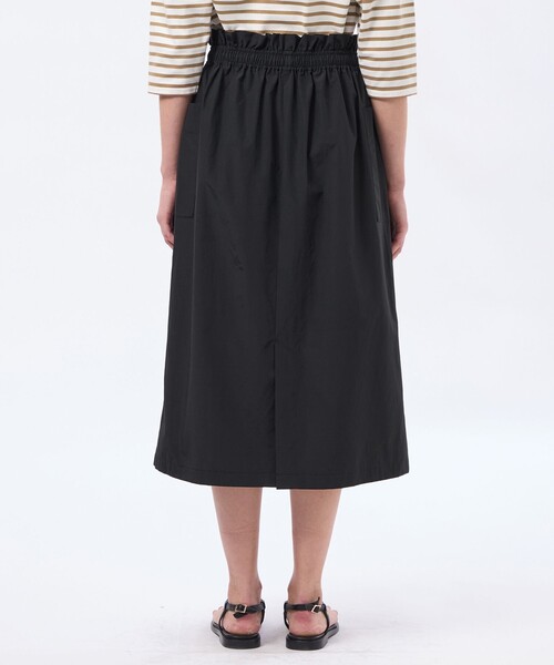 MACKINTOSH PHILOSOPHY（ﾏｯｷﾝﾄｯｼｭ ﾌｨﾛｿﾌｨｰ）の「【LEE4月号/蛯原友里さん着用】ウエストギャザースカート（スカート・レディース・カーキ/ブラック/オフホワイト・38/36）」の9枚目の写真
